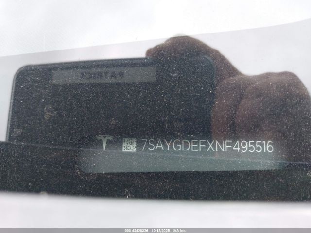 2022 TESLA MODEL Y 7SAYGDEFXNF495516 Photo 8