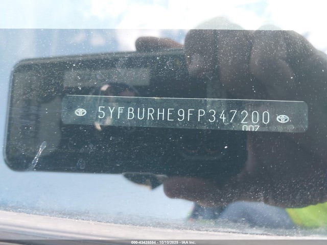 Toyota 2zr-fe 2015 5YFBURHE9FP347200 Image 9