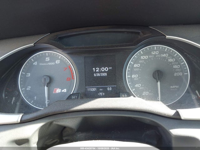 2010 Audi S4 3.0 Premium Plus მანქანა იყიდება აუქციონზე, vin: WAUBGAFLXAA072442, აუქციონის ნომერი: 43428704