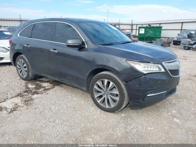 2016 ACURA MDX 5FRYD3H46GB013393