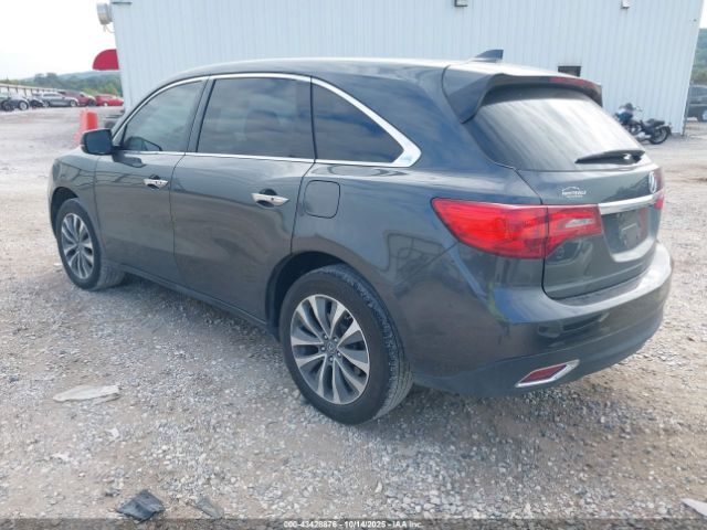 2016 ACURA MDX 5FRYD3H46GB013393 Photo 2
