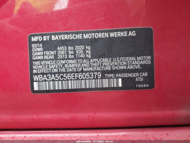 2014 BMW 328I WBA3A5C56EF605379 Photo 8