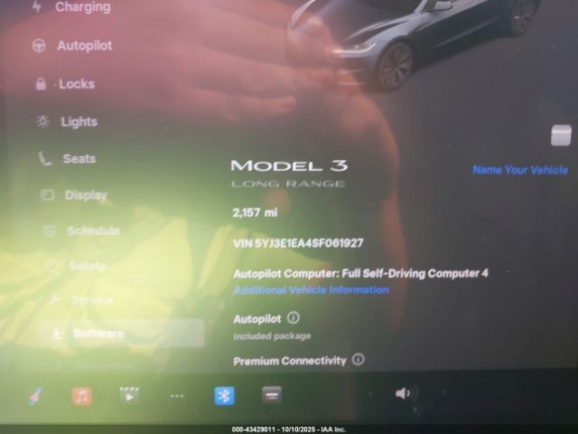 2025 TESLA MODEL 3 5YJ3E1EA4SF061927 Photo 6