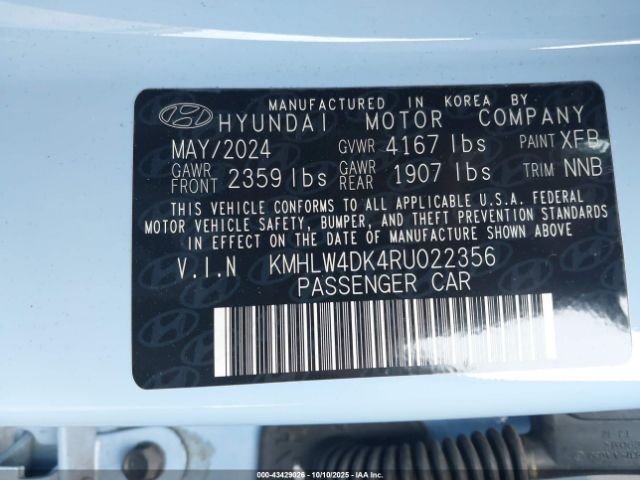 2024 HYUNDAI ELANTRA N KMHLW4DK4RU022356 Photo 8