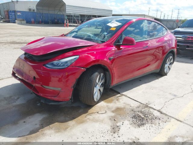 2020 TESLA MODEL Y 5YJYGDEE7LF047445 Photo 1