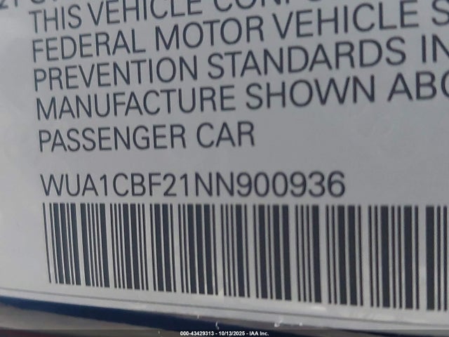 2022 AUDI RS 6 AVANT WUA1CBF21NN900936 Photo 8