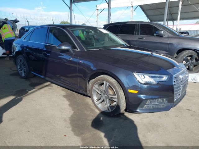2018 AUDI A4 WAULMAF42JA219312