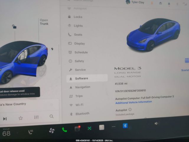 2022 TESLA MODEL 3 5YJ3E1EB2NF359910 Photo 6