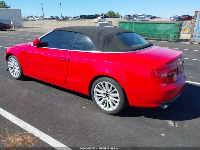 2011 AUDI A5 WAULFAFHXBN020872 Photo 2