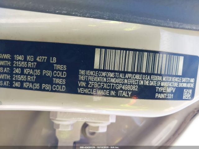 2016 FIAT 500X ZFBCFXCT7GP498082 Photo 8