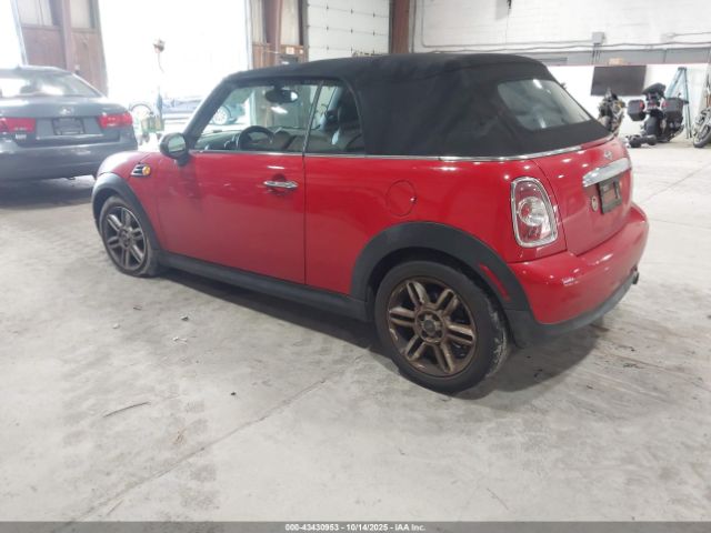 2014 MINI CONVERTIBLE WMWZN3C52ET569646 Photo 2