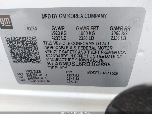 Buick l3t 2024 KL4AMDSL6RB162895 Image 9