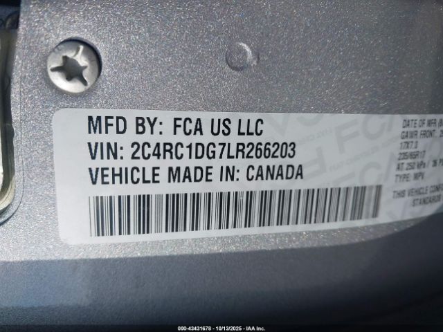 2020 CHRYSLER VOYAGER 2C4RC1DG7LR266203 Photo 8