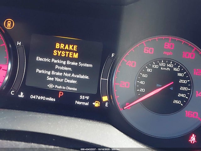 43432337 :رقم المزاد ، 5J8TC2H83PL009702 vin ، 2023 Acura Rdx A-spec Advance Package مزاد بيع