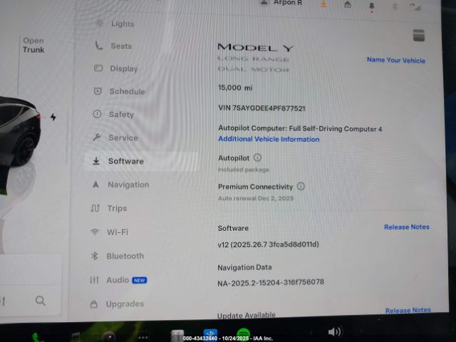 2023 TESLA MODEL Y 7SAYGDEE4PF877521 Photo 6