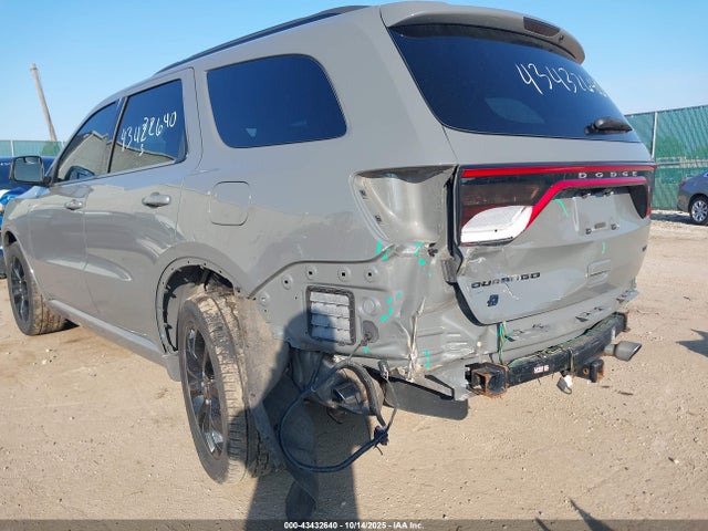 43432640 :رقم المزاد ، 1C4RDJDG2LC433458 vin ، 2020 Dodge Durango Gt Plus Awd مزاد بيع