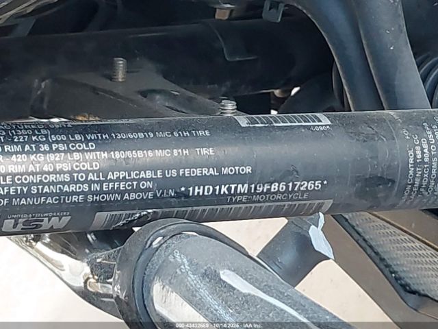 2015 HARLEY-DAVIDSON FLTRXS 1HD1KTM19FB617265 Photo 9