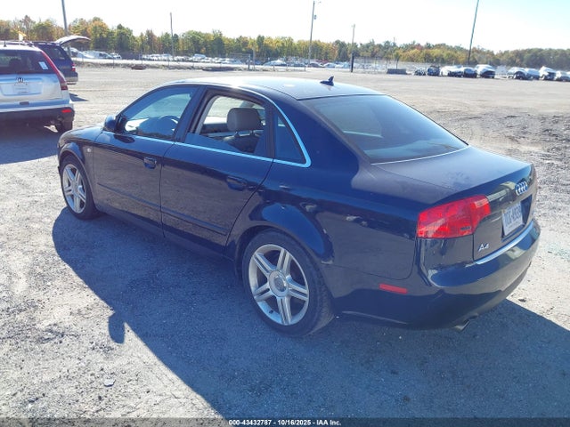 2007 AUDI A4 WAUAF78E67A060667 Photo 2