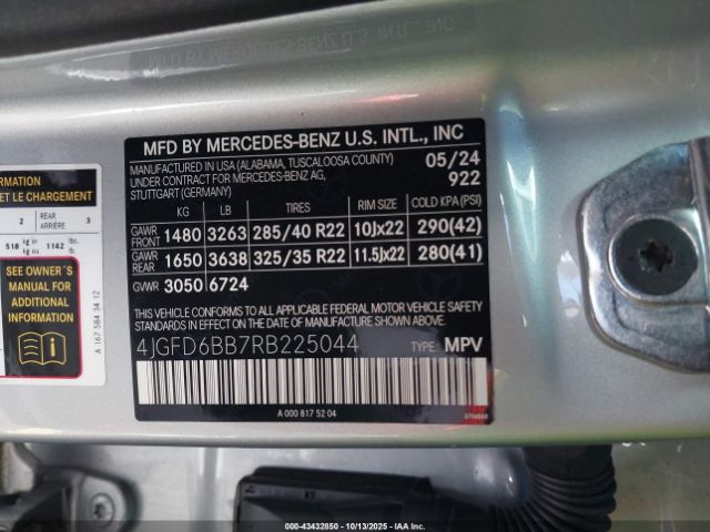 2024 MERCEDES-BENZ AMG GLE 53 COUPE 4JGFD6BB7RB225044 Photo 8