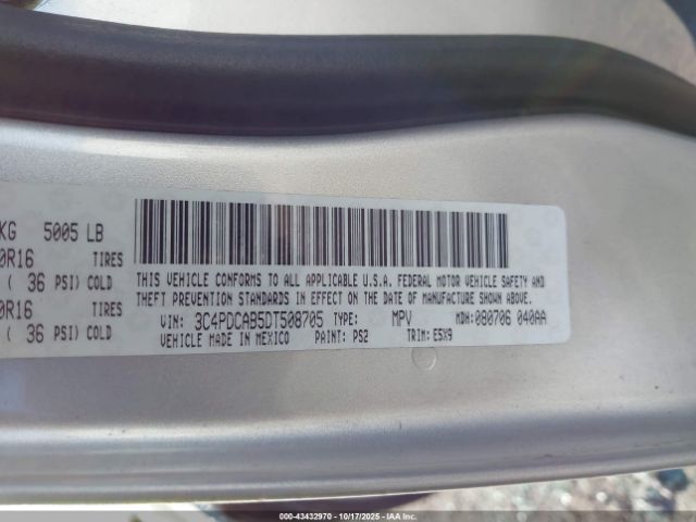 2013 DODGE JOURNEY 3C4PDCAB5DT508705 Photo 8