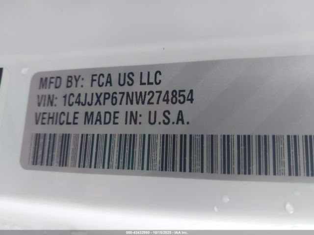 2022 JEEP WRANGLER 4XE 1C4JJXP67NW274854 Photo 8