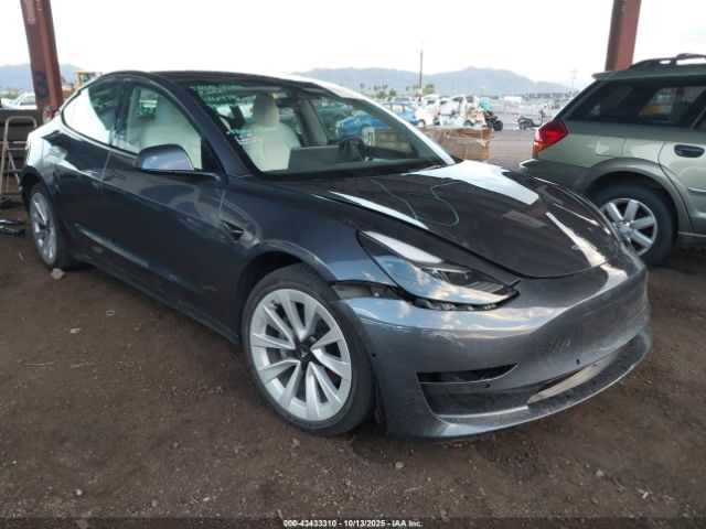 2022 TESLA MODEL 3 5YJ3E1EA9NF136478