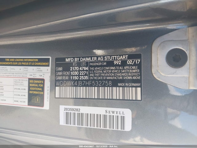 2017 MERCEDES-BENZ C 300 WDDWK4JB7HF532758 Photo 8