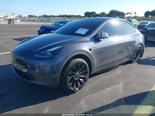 2022 TESLA MODEL Y 7SAYGDEF1NF459312 Photo 1