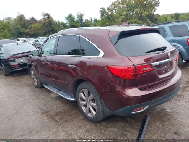 2014 ACURA MDX 5FRYD4H86EB012346 Photo 2