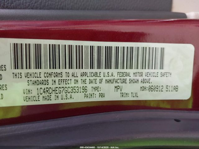 2016 DODGE DURANGO 1C4RDHEG7GC353196 Photo 8