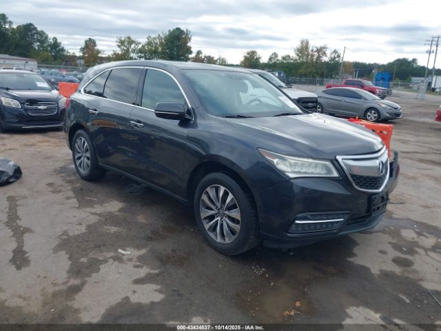 2014 ACURA MDX 5FRYD3H47EB004019 Photo 0
