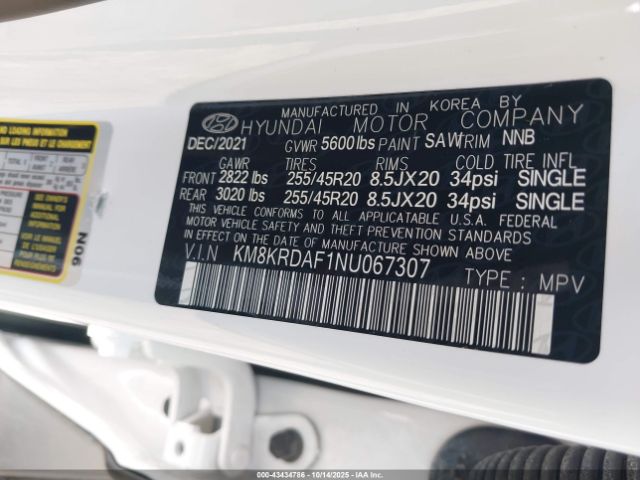 2022 HYUNDAI IONIQ 5 KM8KRDAF1NU067307 Photo 8
