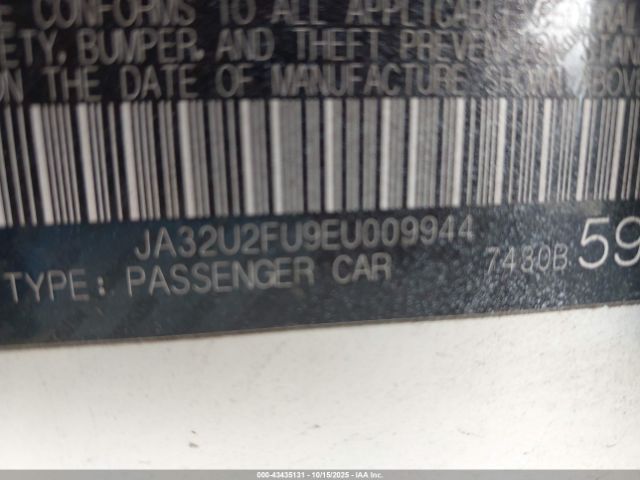 2014 MITSUBISHI LANCER JA32U2FU9EU009944 Photo 8