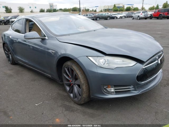 2014 TESLA MODEL S 5YJSA1H13EFP36108 Photo 0