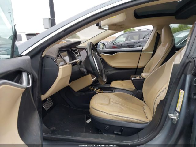 2014 TESLA MODEL S 5YJSA1H13EFP36108 Photo 4