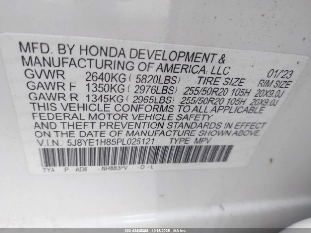 2023 ACURA MDX 5J8YE1H85PL025121 Photo 8