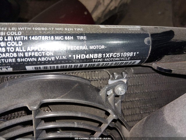 2015 HARLEY-DAVIDSON XG750 1HD4NBB1XFC510981 Photo 9
