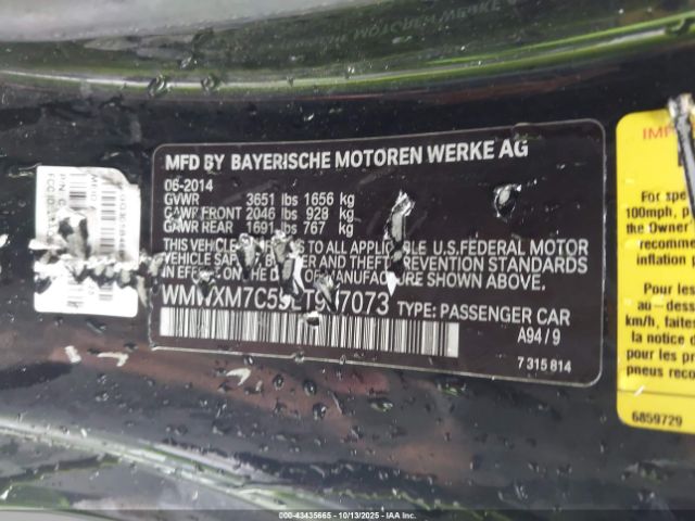 2014 MINI HARDTOP WMWXM7C59ET987073 Photo 8