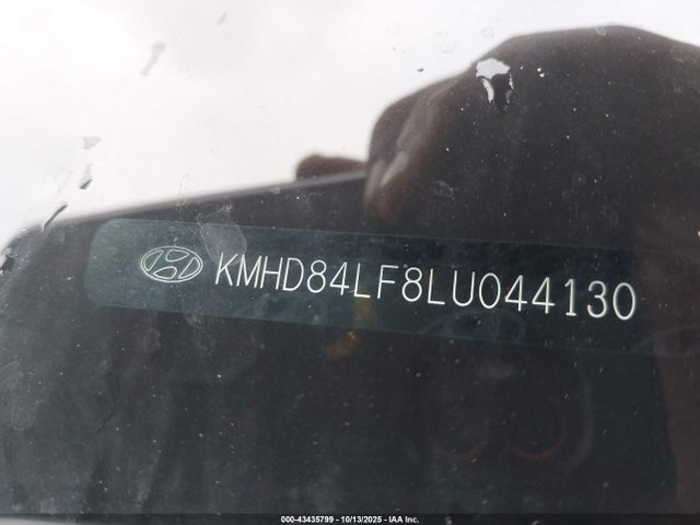 43435799 :رقم المزاد ، KMHD84LF8LU044130 vin ، 2020 Hyundai Elantra Value Edition مزاد بيع