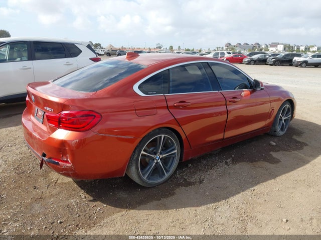 2018 Bmw 430i Gran Coupe მანქანა იყიდება აუქციონზე, vin: WBA4J1C58JBA29974, აუქციონის ნომერი: 43435835