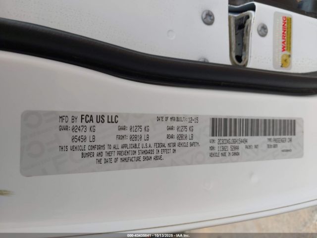 2016 DODGE CHARGER 2C3CDXGJ3GH154494 Photo 8