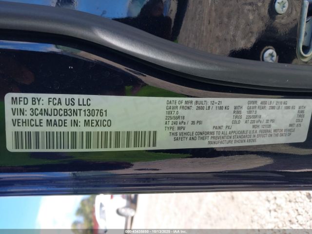 2022 JEEP COMPASS 3C4NJDCB3NT130761 Photo 8