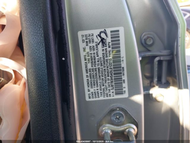 2013 ACURA RDX 5J8TB3H54DL012215 Photo 8