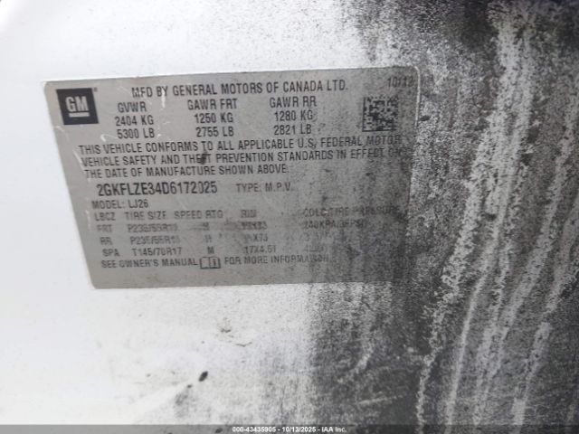 2013 GMC TERRAIN 2GKFLZE34D6172025 Photo 8