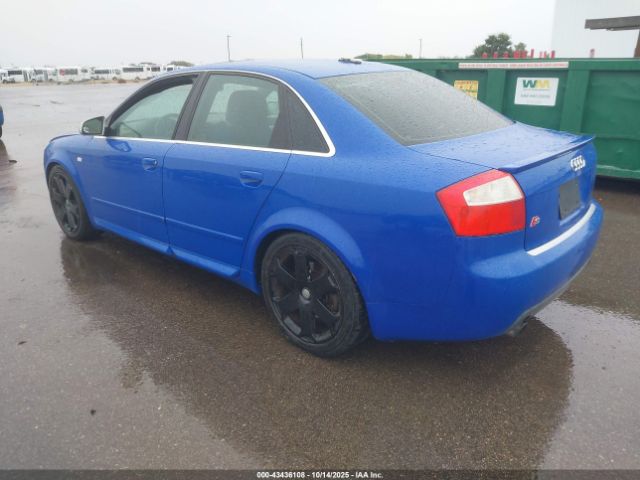 2005 AUDI S4 WAUPL68E65A047525 Photo 2