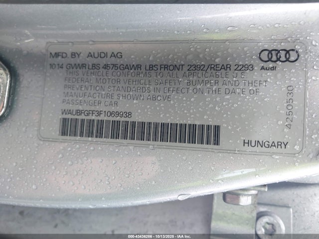 2015 AUDI A3 WAUBFGFF3F1069938 Photo 8