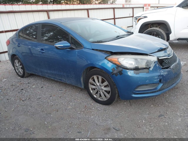 2014 KIA FORTE KNAFX4A6XE5232838