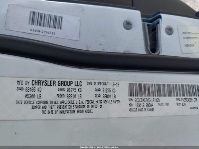 2014 DODGE CHARGER 2C3CDXCTXEH171099 Photo 8