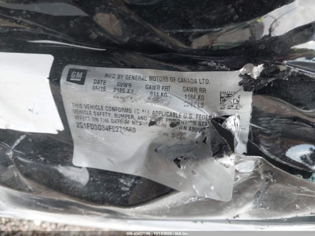 2015 CHEVROLET CAMARO 2G1FD3D34F9271560 Photo 8