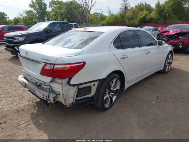 2012 LEXUS LS 460 JTHBL5EF7C5112830 Photo 3